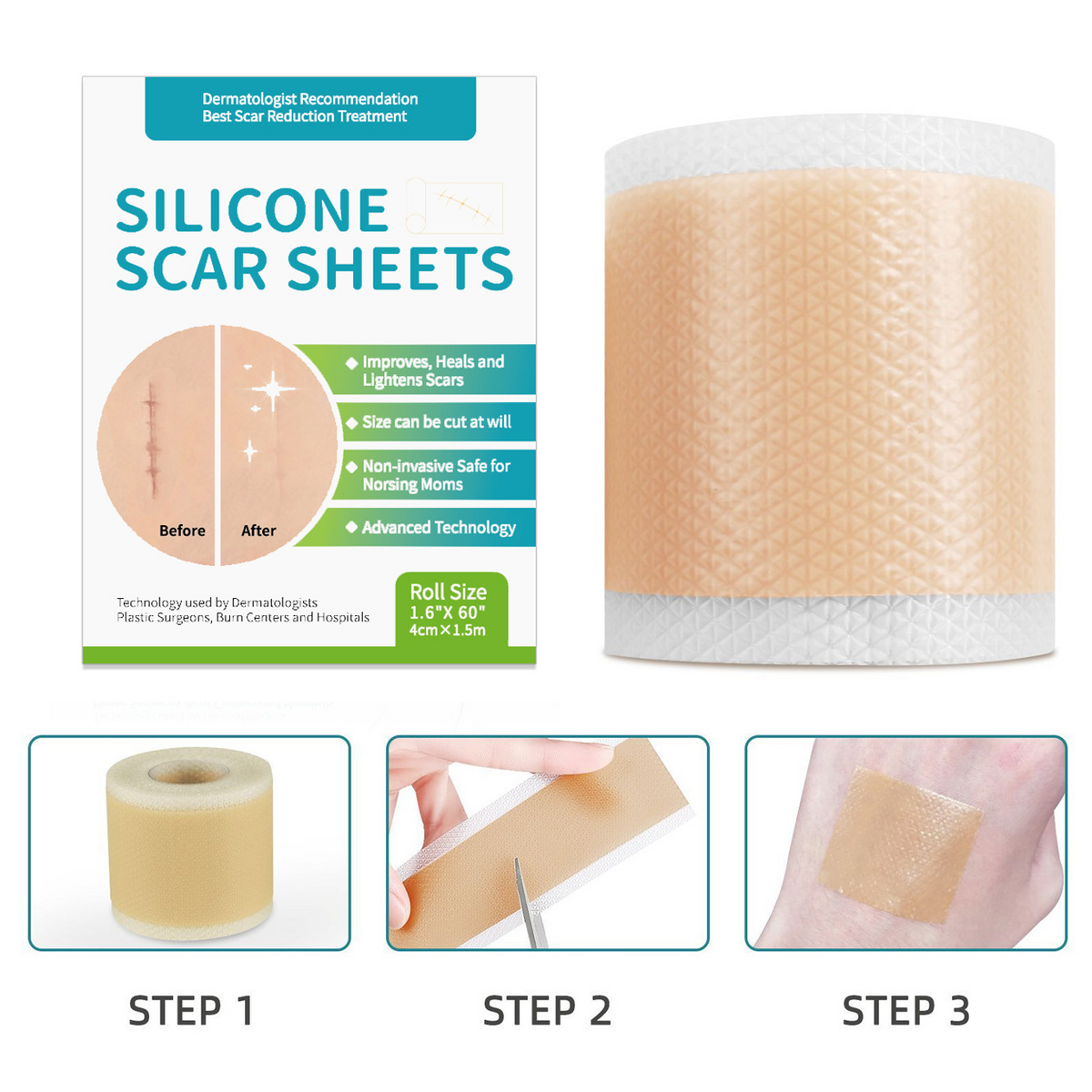 Silicone Scar Care Strips